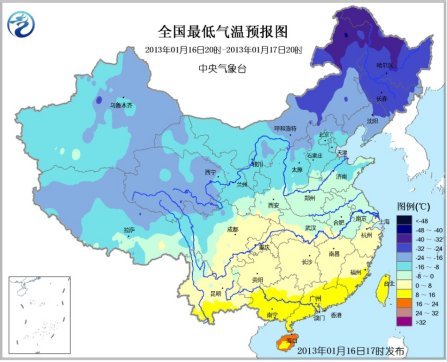 一股強冷空氣影響中國中東部地區(qū) 新疆局地暴雪