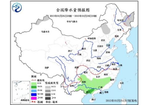 周末全國大部干燥少雨雪 江淮江南仍有霧(圖)